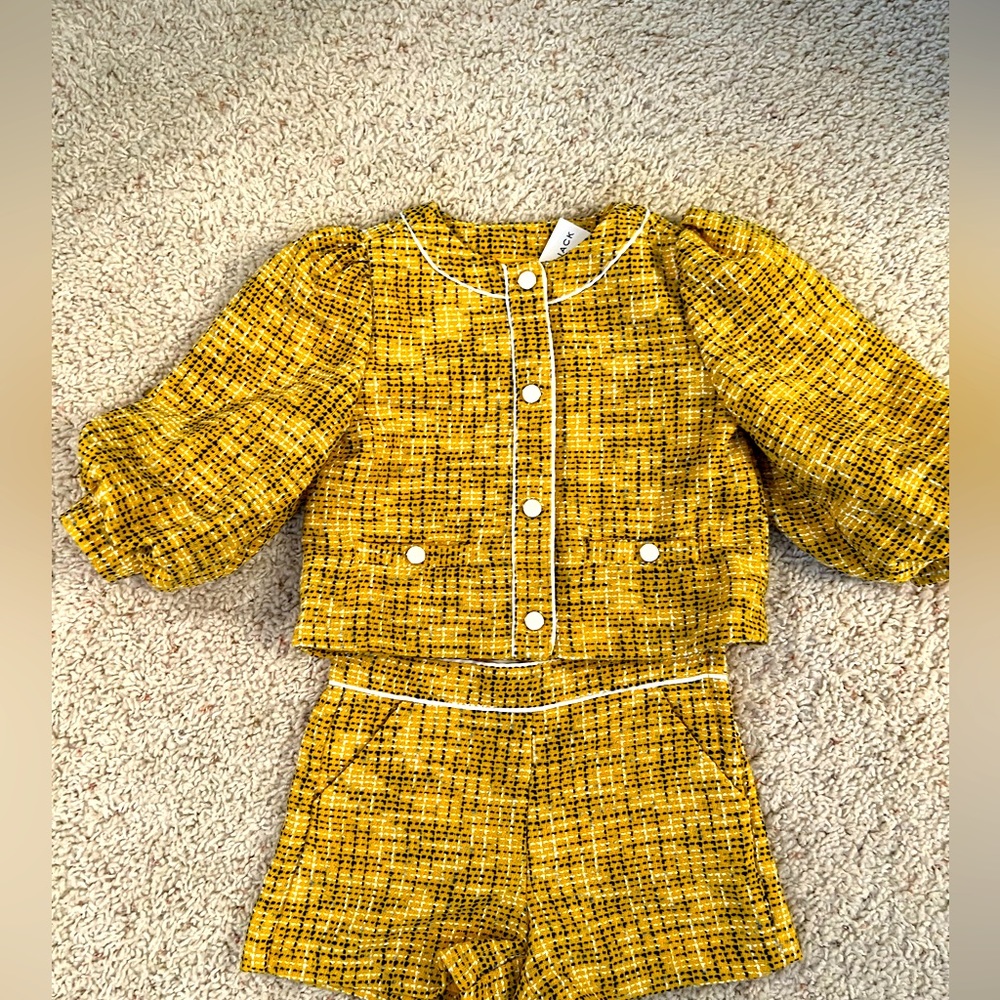 Janie and Jack suit said, size 8 new with tags